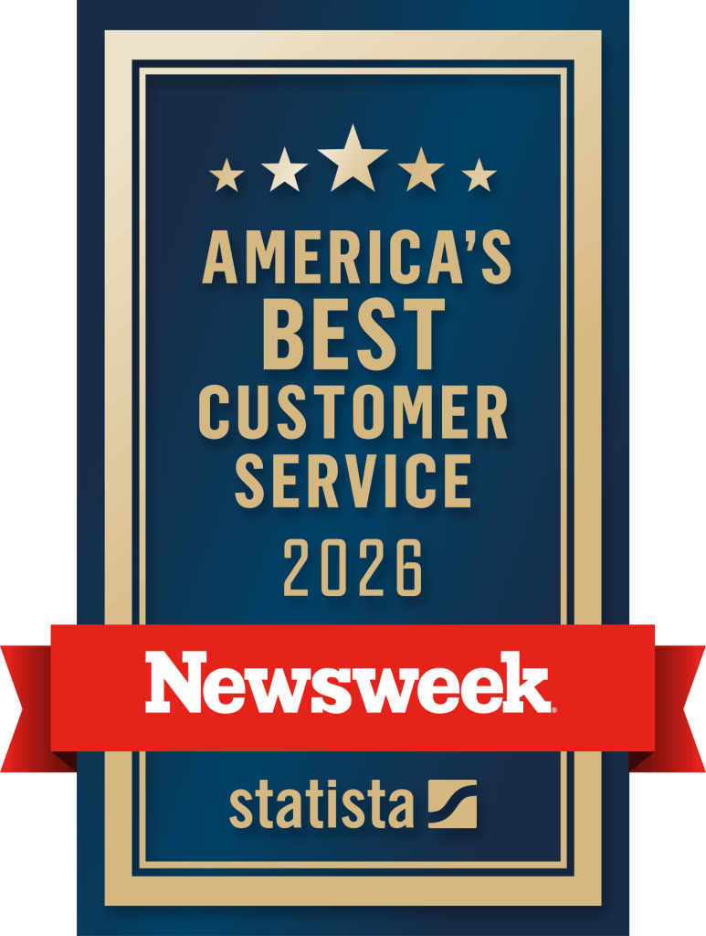 Best Customer Service award badge