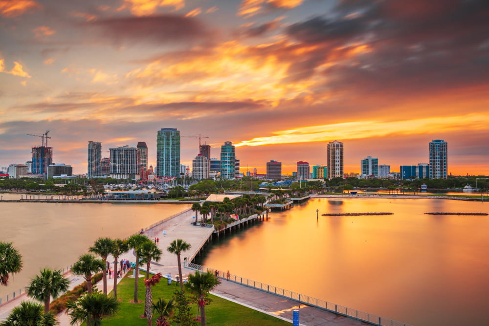 Florida coastline, a top destination for Milwaukee long-distance moves